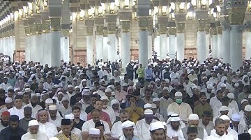 سورة الفاتحة وسورة نوح كاملة .. تلاوة من المسجد النبوى للقارئ الشيخ احمد بن طالب حميد