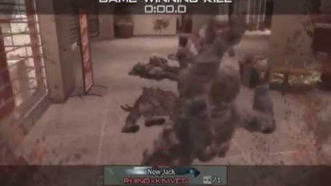 MW3 FFA AON crazy final killcam