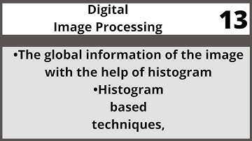 Digital Image Processing in Hindi Urdu LECTURE 13