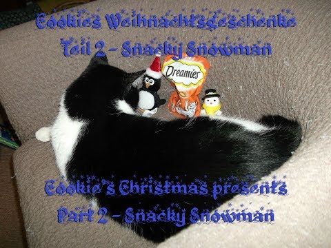 dreamies snacky snowman