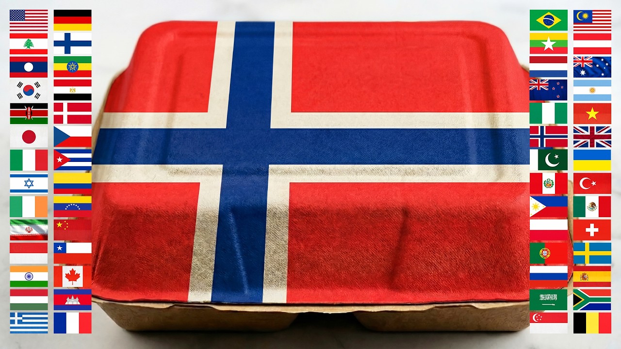 Which country's 4-course COUNTRY'S LUNCH box menu would you choose?