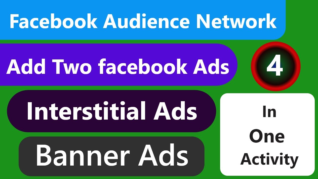 How to add Facebook banner ad and interstitial ad in one activity in ...