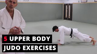 5 quick upper body floor exercises for Judo