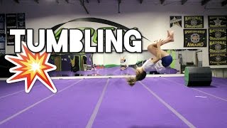 Gymnastics and Cheer Tumbling!