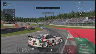 GT7 - Regular AI vs Sophy 2.0 collision avoidance test.
