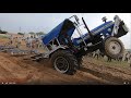 मंजीत के ट्रैक्टर नै तोडफोड करनी होती है  Sonalika DI-750 III tractor pulling 2 harrow