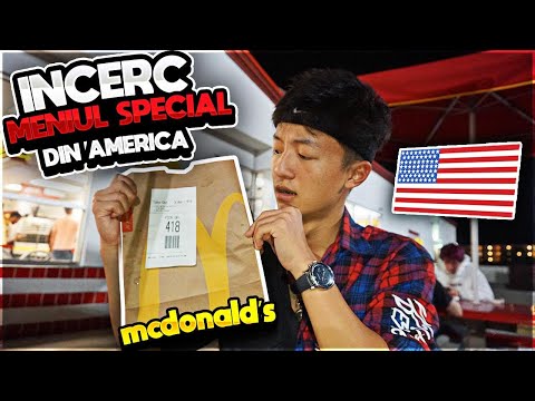 Video: McDonald’s Aduce Meniul Internațional în Statele Unite