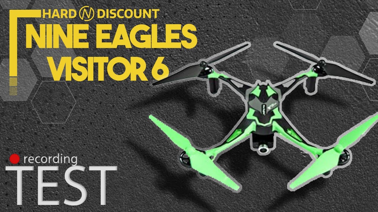 Test Drone Galaxy Visitor 6 - Hard-n-discount - YouTube