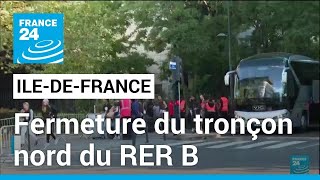 Ile-de-France : fermeture du tronçon nord du RER B, beaucoup de flegme et un peu d'agacement