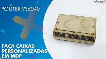 Visutec | Router VS6040 | Caixa livro com gravação