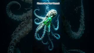 Plastic Pollution Ocean Crisis: Transparent Sea Creatures Trapped in Waste (4K Documentary)