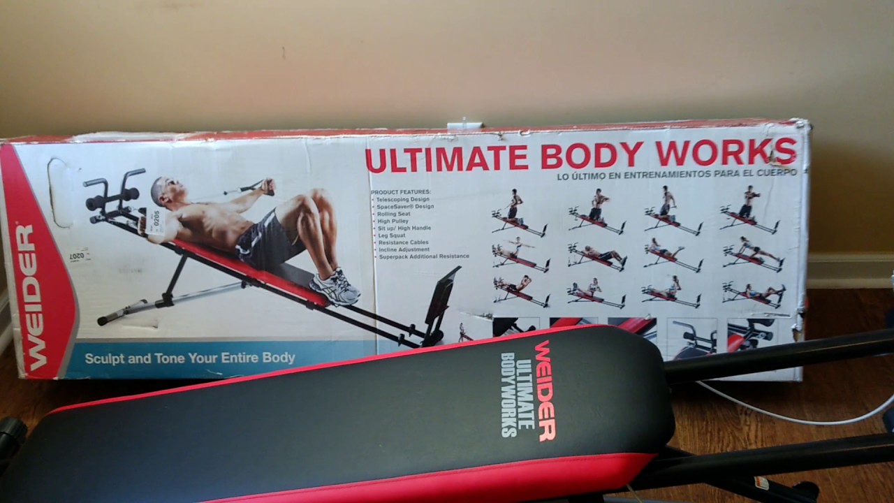 Weider ultimate body works - YouTube