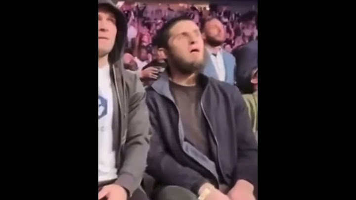 What's going on with Islam Makhachev all the time 😂