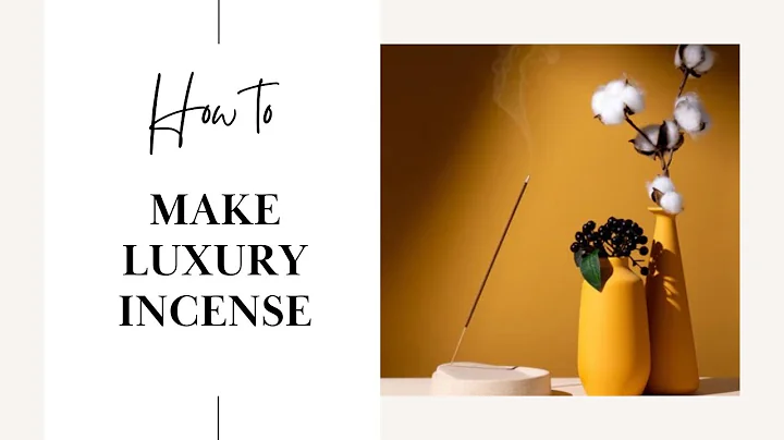 Create Your Own Luxury Incense with Ease