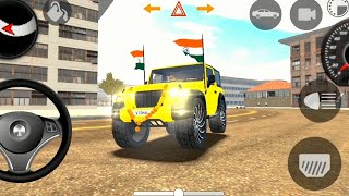 NEW BLACK MAHINDRA THAR GAME || DOLLAR SONG THAR OFFROAD GAMEPLAY OF THAR IN VILLAGE || 2024 ||