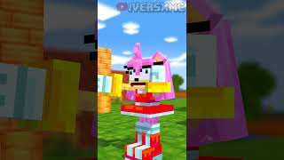 Sonic y Amy vs Eggman terminó MUY MAL 😱💥 (Parte 1) #sonic #minecraft