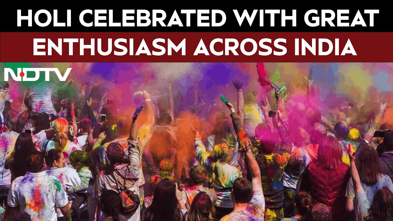 Holi Celebrations | Holi Celebrated With Great Enthusiasm & Energy Across India
