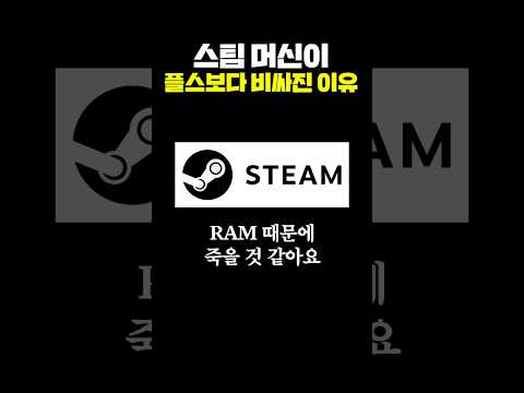 <strong>스팀</strong> 머신이 플스보다 비싸진 이유