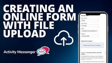 Creating an Online Form with File Upload
