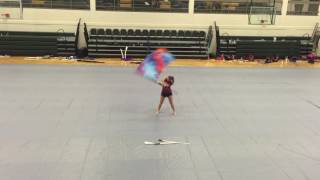 "Blown Away" Color Guard Routine