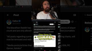 The Marathon Reddit has banned all players discussions 🤯 #asmongold #bungie #marathongame