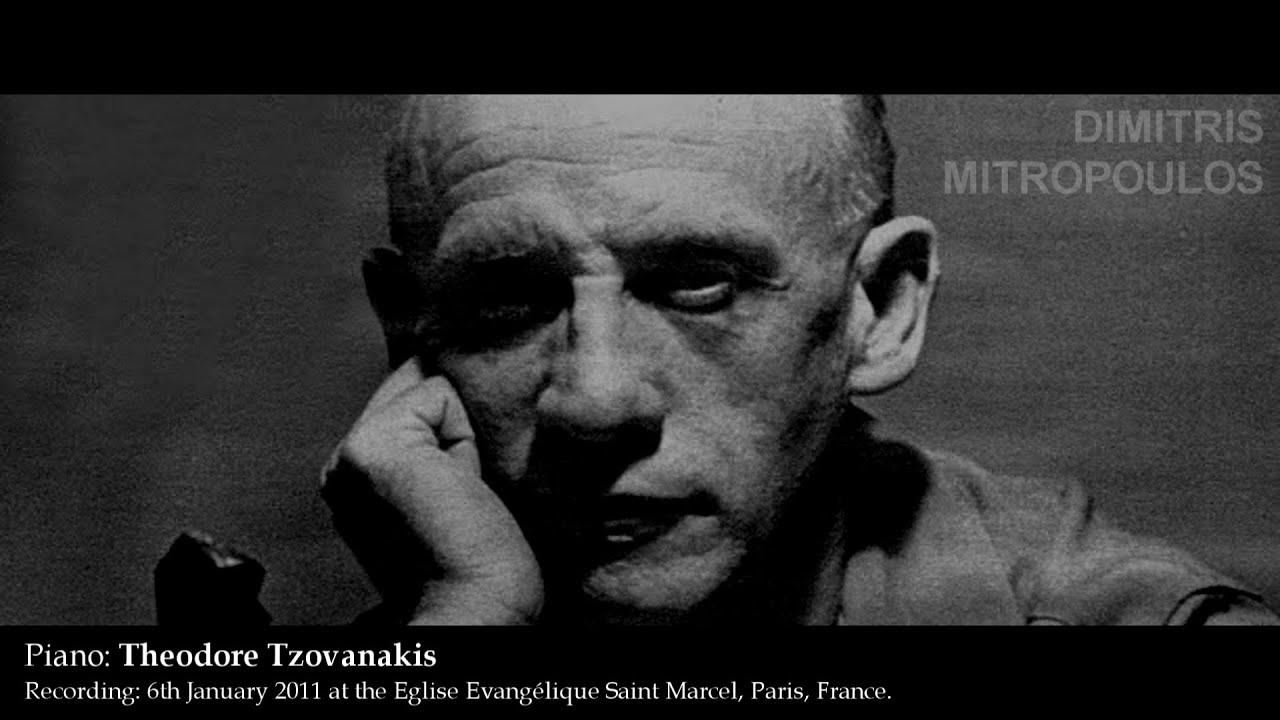 Dimitris Mitropoulos - Passacaglia, Intermezzo e Fuga for piano