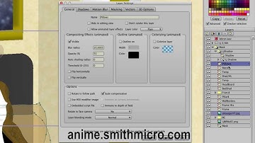 Anime Studio 10 - Debut & Pro - Multiple Layer Editing - Tutorial