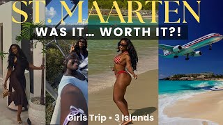 Caribbean Girls Trip Vlog | 3 Islands, Beach Days,  Good eats, night life, Anguilla & St. Barths