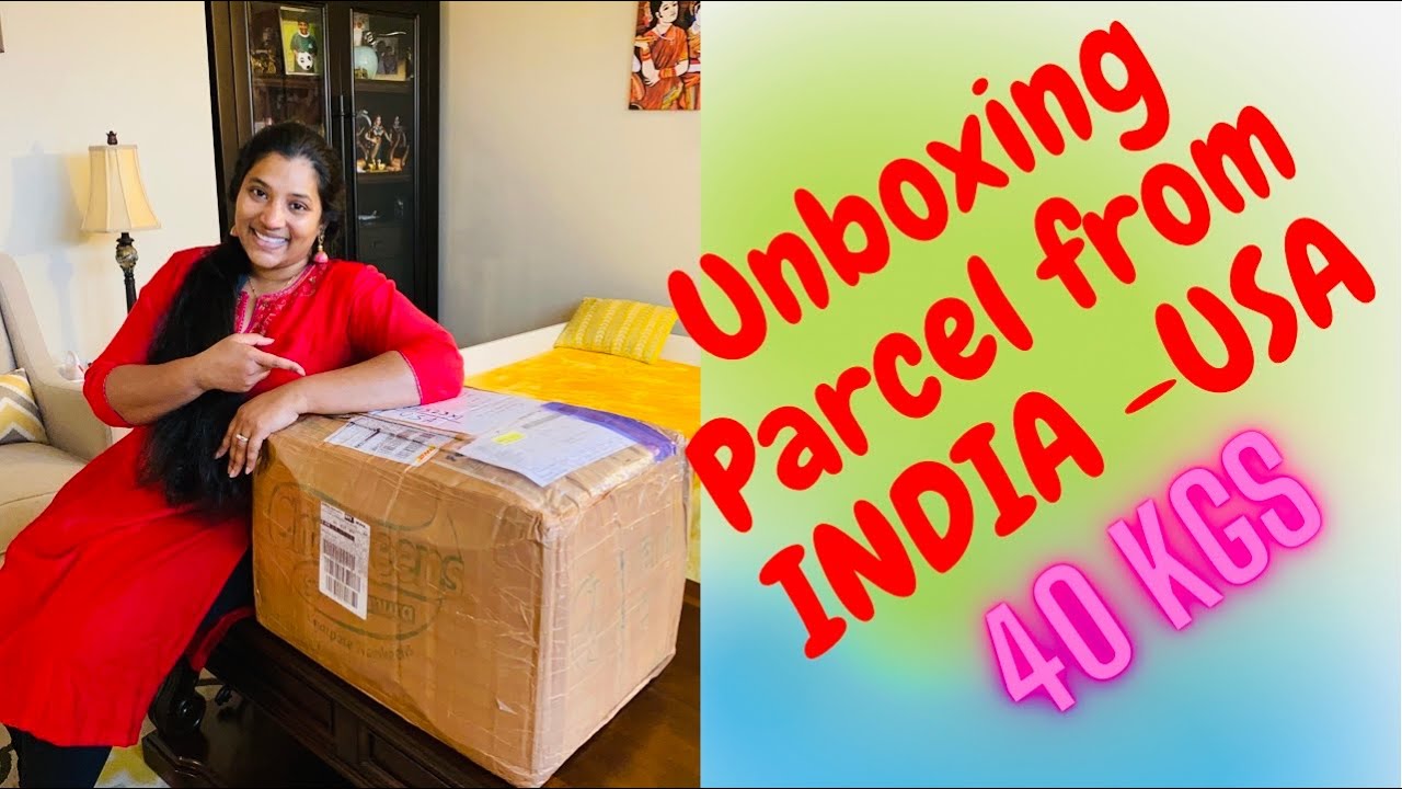 Day 4 VLOGMAS Unboxing Courier From INDIA 40 KGS Parcel INDIA TO
