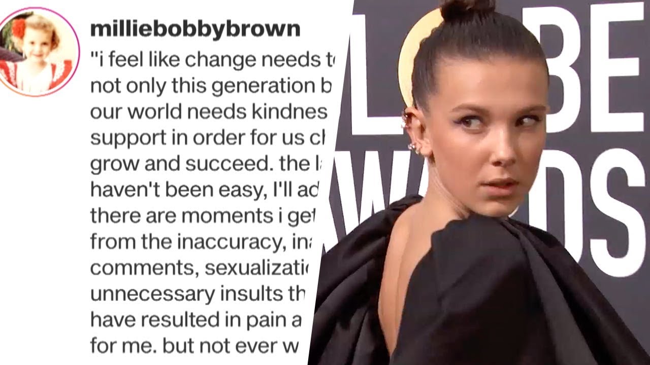 Millie Bobby Brown Slams 'Inappropriate Comments' About Her