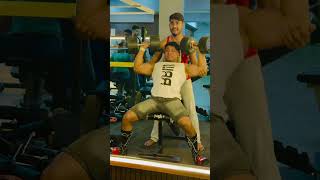 বন্দরটিলা PRIME FITNESS জিমের মালিক SHAIL IKBAL (TRAINER) 80 KG দিয়ে Solder Press