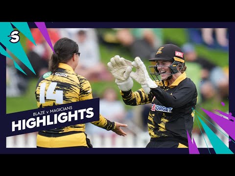 Blaze Dominate! | Blaze V Magicians - Super Smash 2025/26 Highlights