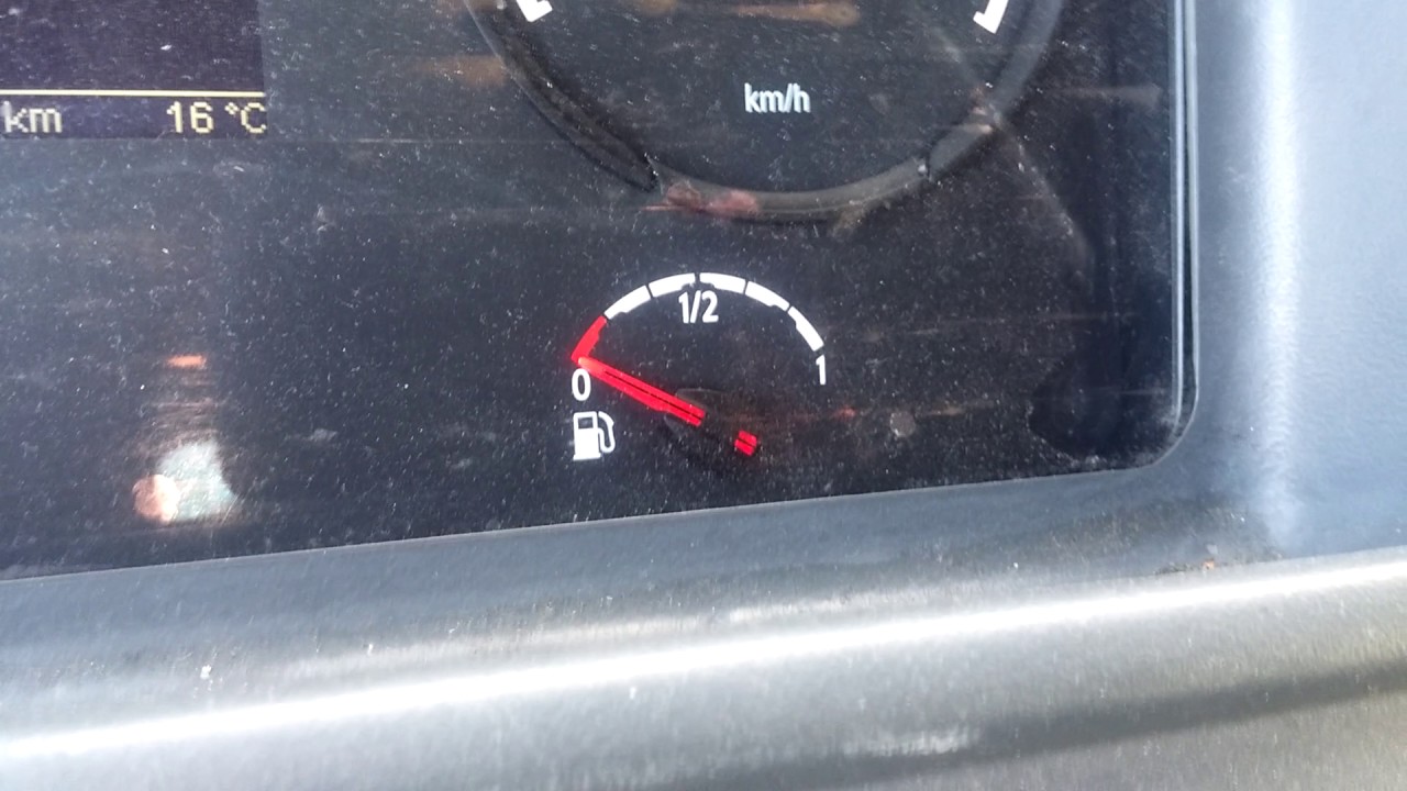 Scania fuel gauge working as intended YouTube