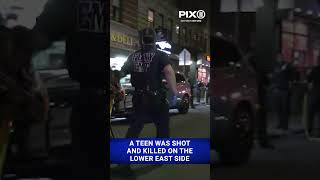 18-year-old teen fatally shot on Lower East Side #shorts