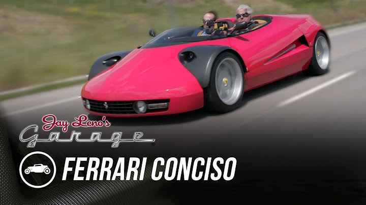 1993 Ferrari Conciso - Jay Leno’s Garage