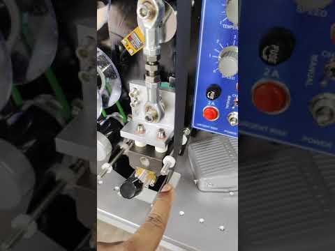 How to Install a Semi-Automatic Ribbon Coding Machine (6261303140)