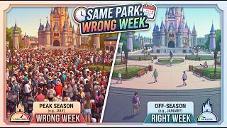 Stop Booking These Disney World Weeks — You're Paying Peak Price for Peak Crowds #waltdisneyworld