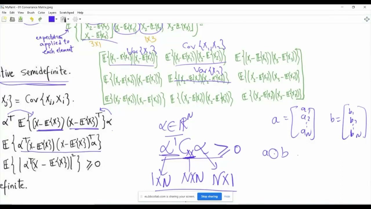 11 Covariance Matrix - Exercises on Multiple Random Variables