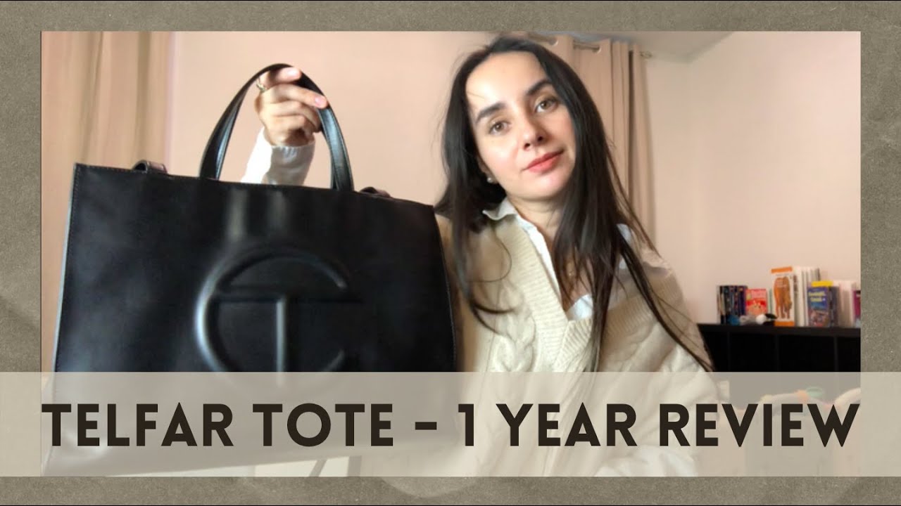 BLACK MEDIUM TELFAR BAG REVIEW, WHAT FITS INSIDE