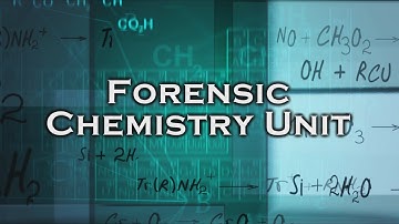 Inside the Crime Lab: Forensic Chemisty Unit