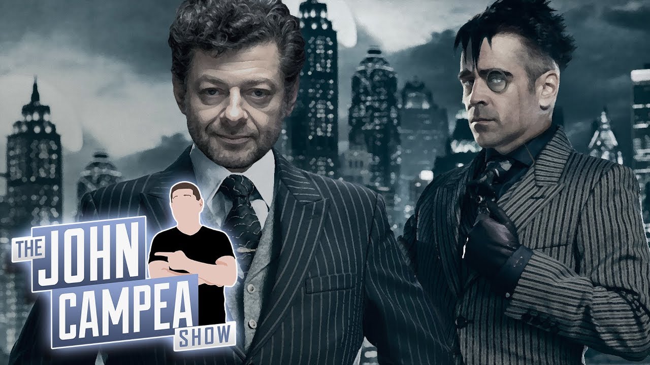 Batman Adding Andy Serkis As Alfred And Colin Farrell As Penguin - The John  Campea Show - YouTube