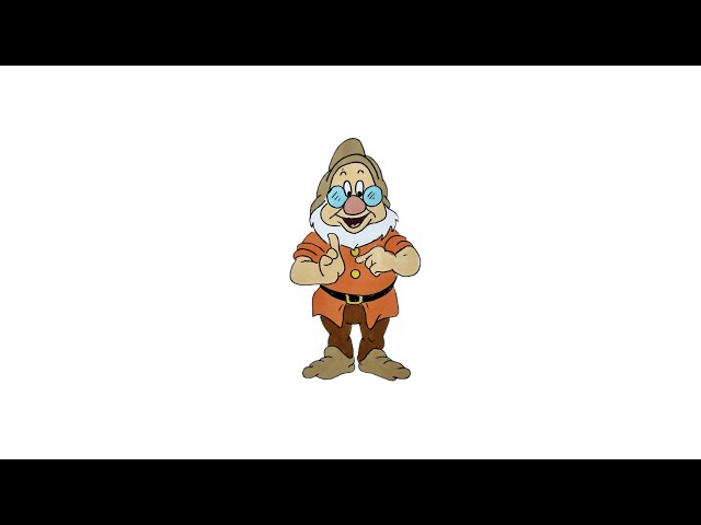 Drawing Doc: Leader of Seven Dwarfs in Disney's 1937 Animated Film