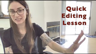 Quick Proofreading and Editing Tips: Caveats