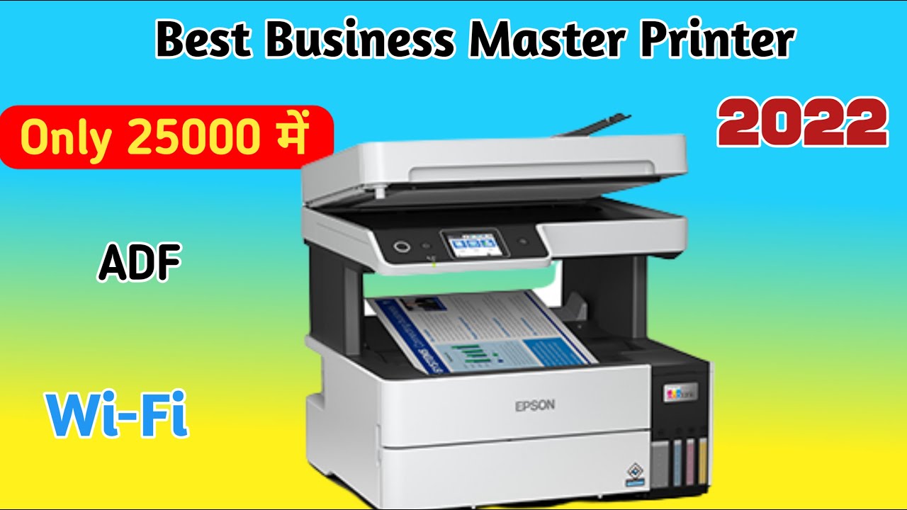 Best Business Printer 2022 Best All in one Printer Epson EcoTank L6460 A4 Ink Tank Printer