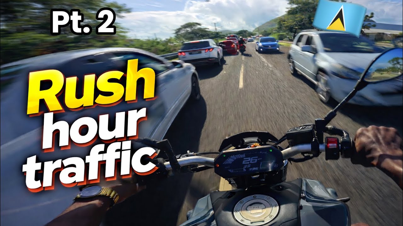 Prt.2 | What It's Like Having a Bike In the Caribbean🇱🇨[4K] | w/ @Patatyt @TropicalTed | RunningPeas
