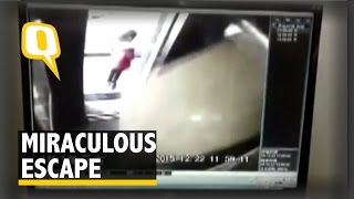 Caught on Camera: Miraculous Escape of a Girl from Elevator Net Worth