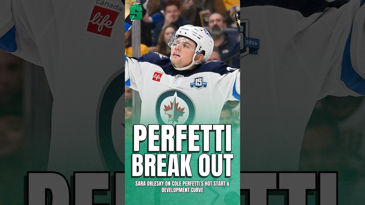 Cole Perfetti Is Seizing The Moment #wpg #jets