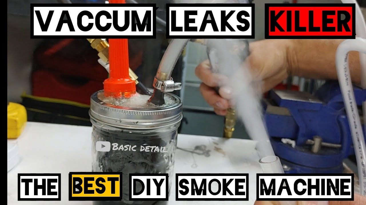 DIY SMOKE MACHINE...The Vaccum leaks  KILLER💀