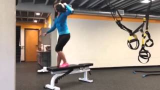 Lateral Step Up W/ Offset Sabdbag