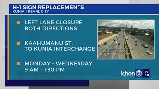 Upcoming roadwork to watch out for on Oahu, Maui, Big Island